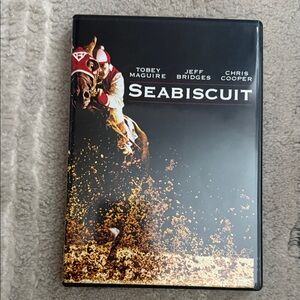 Seabiscuit DVD - Black Cover